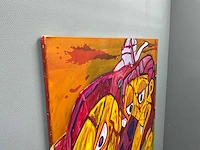 Schilderij - koning! voetbal! - erik kouw - afbeelding 5 van  8