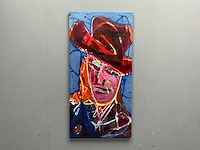 Schilderij - kouwboy - erik kouw - afbeelding 1 van  5