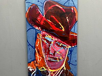 Schilderij - kouwboy - erik kouw - afbeelding 2 van  5
