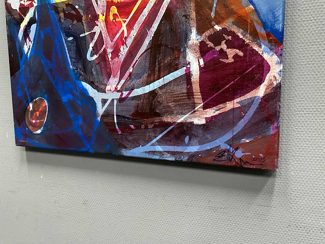 Schilderij - kouwboy - erik kouw - afbeelding 3 van  5