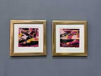 Schilderij - light strikes the darkness (1) - tweeluik - erik kouw - afbeelding 1 van  10