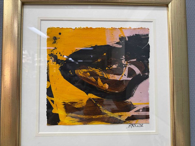 Schilderij - light strikes the darkness (3) - tweeluik - erik kouw - afbeelding 7 van  12