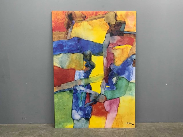 Schilderij - maurice estève - afbeelding 1 van  5