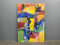 Schilderij - maurice estève - afbeelding 1 van  5