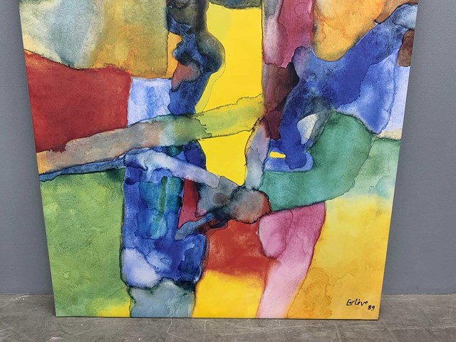 Schilderij - maurice estève - afbeelding 3 van  5