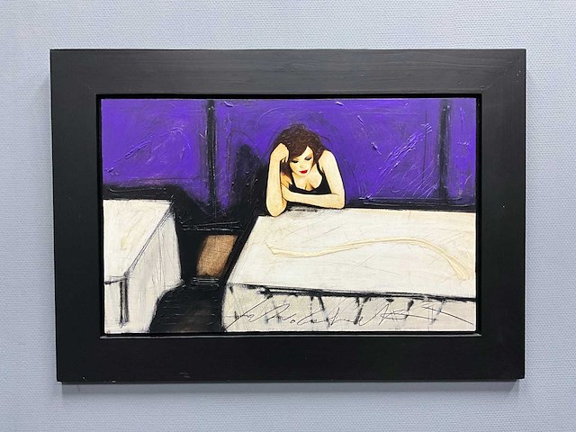 Schilderij - minime attesse - fabio calvetti - afbeelding 1 van  5