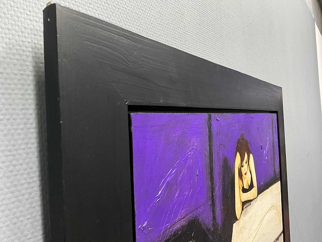 Schilderij - minime attesse - fabio calvetti - afbeelding 4 van  5