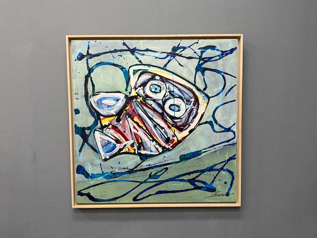 Schilderij - ondersteboven - erik kouw - afbeelding 1 van  9