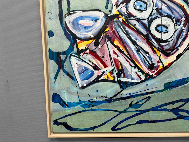 Schilderij - ondersteboven - erik kouw - afbeelding 3 van  9