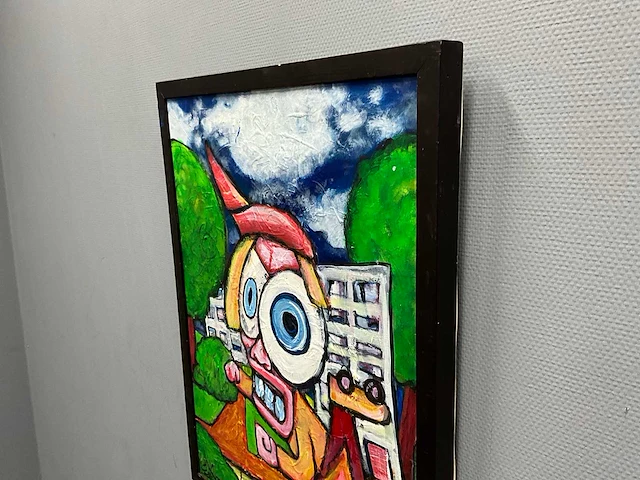 Schilderij - rollerskating - erik kouw - afbeelding 4 van  7