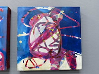 Schilderij - tweeluik - you and me - erik kouw - afbeelding 3 van  6