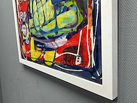 Schilderij - u speelt als een ... - erik kouw - afbeelding 6 van  6