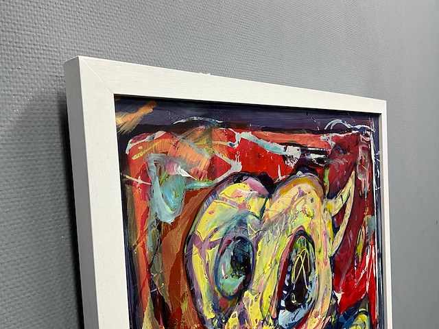 Schilderij - u speelt als een ... - erik kouw - afbeelding 3 van  6
