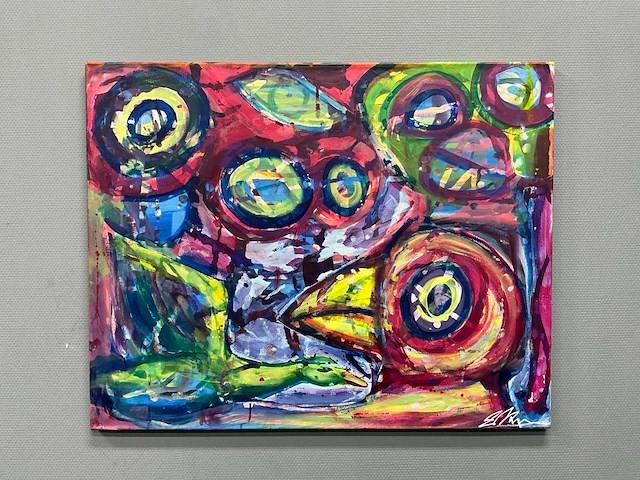 Schilderij - when the bird sing - erik kouw - afbeelding 1 van  6
