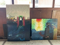 Schilderij (2x) guido eekhoudt - afbeelding 2 van  6