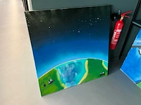 Schilderij (2x) - afbeelding 3 van  3