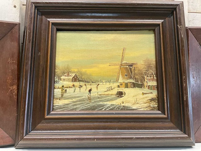 Schilderij (3x) - afbeelding 4 van  6