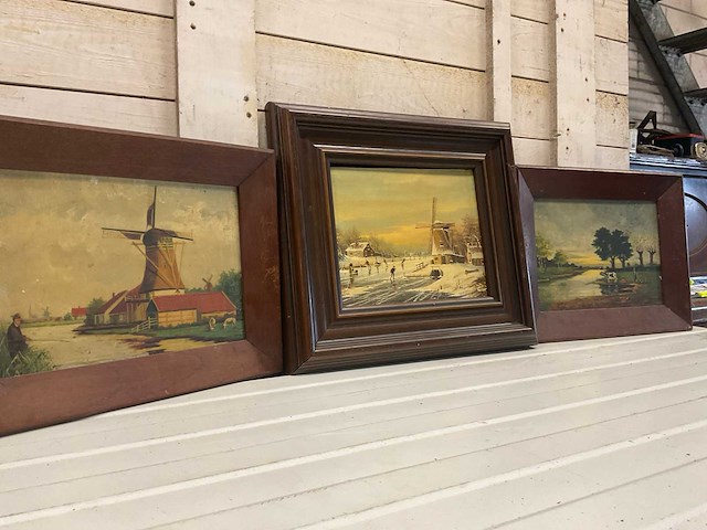 Schilderij (3x) - afbeelding 2 van  6