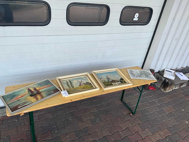 Schilderij (4x) - afbeelding 1 van  6