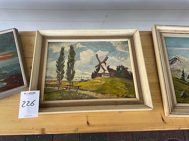 Schilderij (4x) - afbeelding 4 van  6
