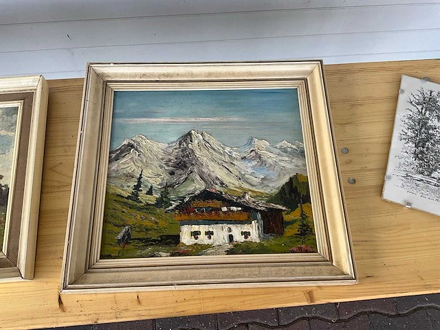 Schilderij (4x) - afbeelding 5 van  6