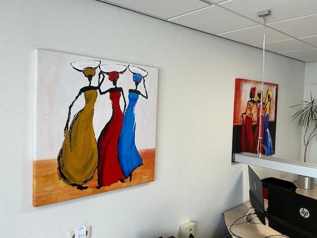 Schilderij (4x) - afbeelding 1 van  8