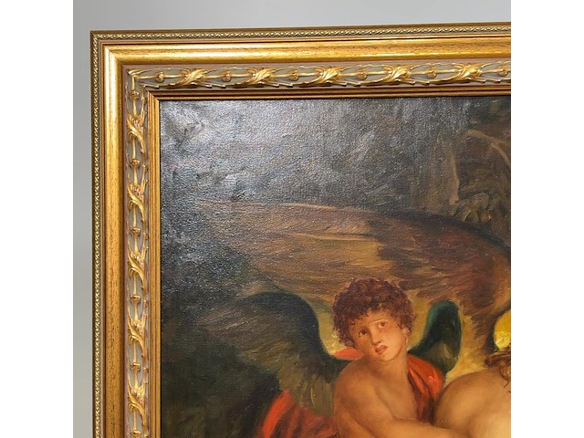 Schilderij, '5 engelen' - afbeelding 4 van  10