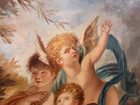 Schilderij, '5 engelen' - afbeelding 7 van  10