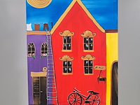 Schilderij, abstract - afbeelding 2 van  4