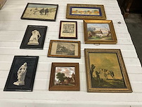 Schilderij a.cooper r.a (9x) - afbeelding 1 van  10