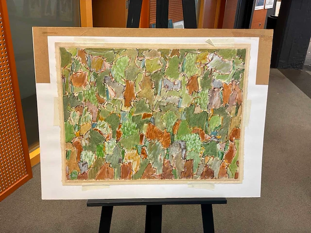 Schilderij “andre de jong- murs iv” - afbeelding 1 van  4