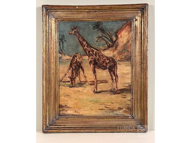 Schilderij ar. jamar (1870-1946) - afbeelding 1 van  8