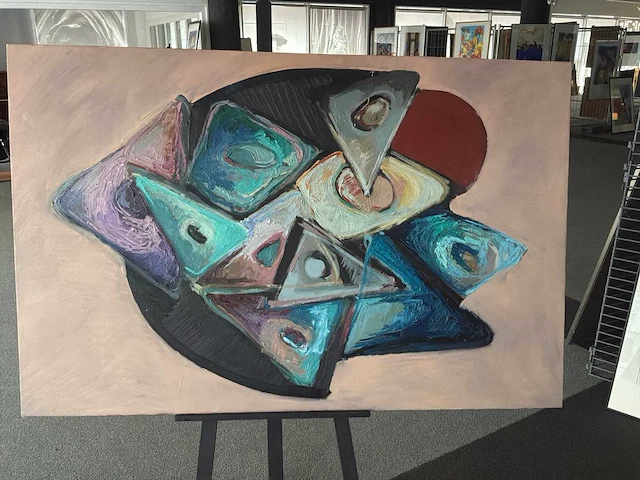 Schilderij “a.v dina- extase ii” - afbeelding 1 van  5