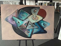Schilderij “a.v dina- extase ii”