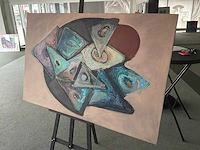 Schilderij “a.v dina- extase ii” - afbeelding 2 van  5