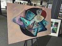 Schilderij “a.v dina- extase ii” - afbeelding 3 van  5