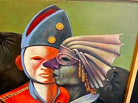 Schilderij “axel gundrum- der tapfere und die schöne” - afbeelding 4 van  6