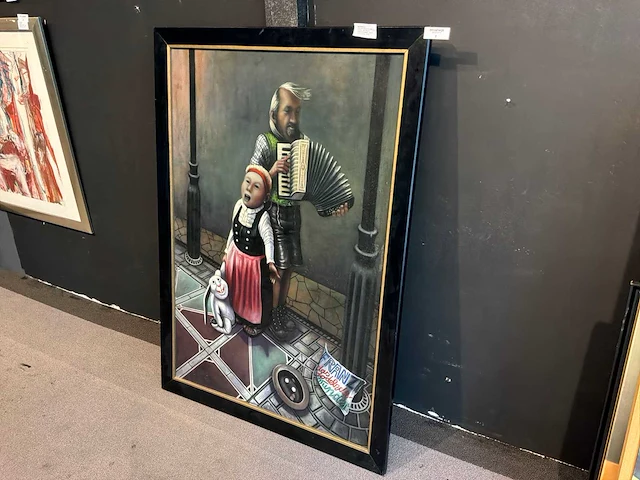 Schilderij “ axel gundrum- franzi das jodelnde wunder” - afbeelding 6 van  11