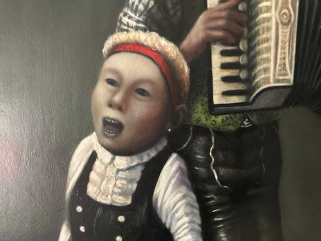 Schilderij “ axel gundrum- franzi das jodelnde wunder” - afbeelding 10 van  11
