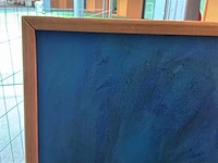 Schilderij “b. oude wolbers- india blauw” - afbeelding 4 van  5
