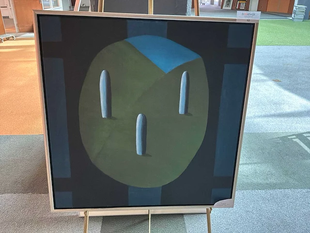 Schilderij “bert de wilde- monolieten” - afbeelding 2 van  5