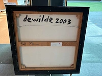 Schilderij “bert de wilde- monolieten” - afbeelding 5 van  5