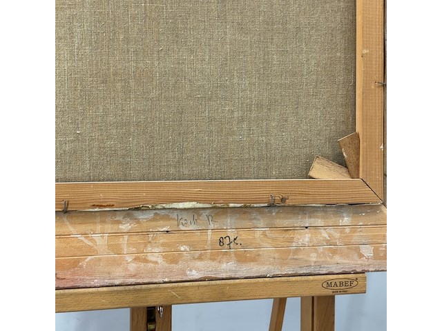 Schilderij, 'binnenzijde kerk' - afbeelding 2 van  12