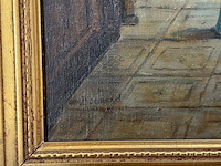 Schilderij, 'binnenzijde kerk' - afbeelding 7 van  12
