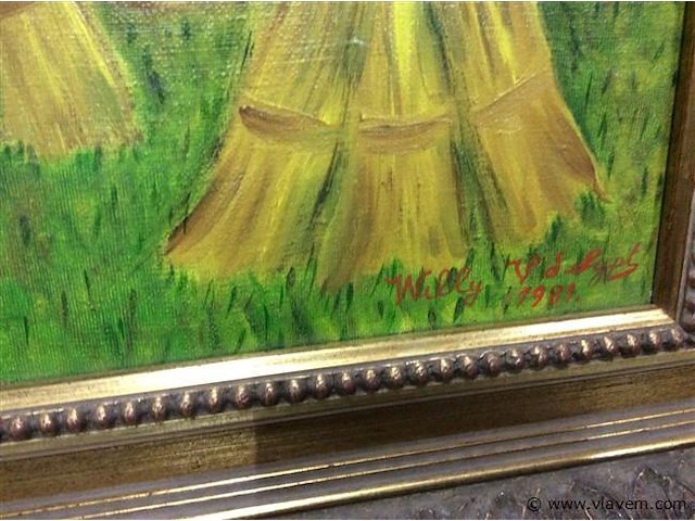 Schilderij: boerenarbeiders - afbeelding 3 van  3