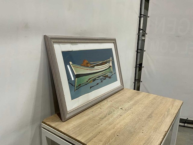 Schilderij boot - afbeelding 2 van  5