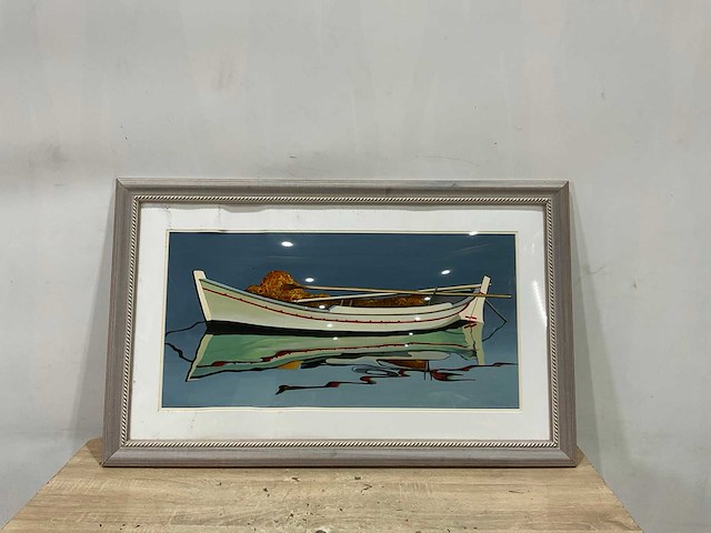 Schilderij boot - afbeelding 3 van  5