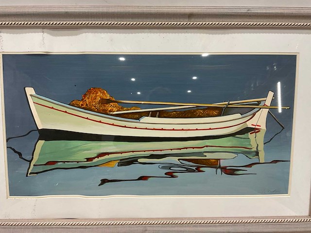 Schilderij boot - afbeelding 4 van  5