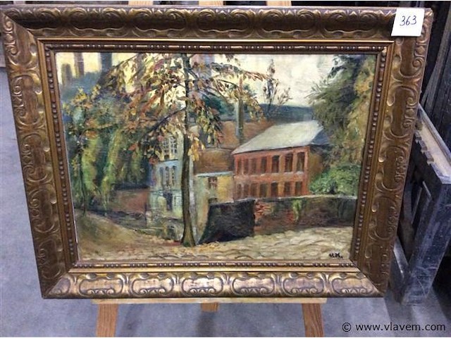 Schilderij: brugge - afbeelding 1 van  4