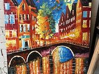 Schilderij, bureaustoel, decoratie ladder - afbeelding 2 van  6